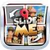 Slide Me Puzzle : Landmark of The World Picture Characters Quiz Free Games