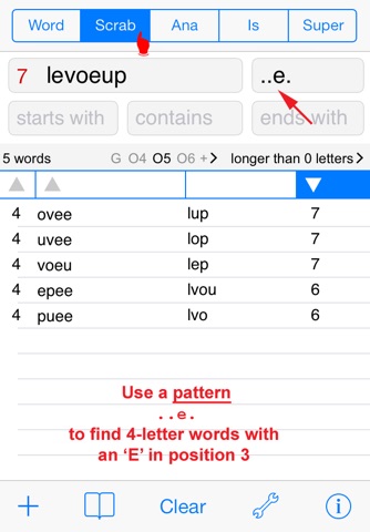 F Words Finder French PRO screenshot 4