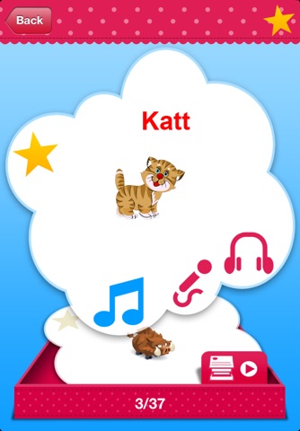 iPlay Swedish: Kids Discover the World - children learn to speak a language through play activities: fun quizzes, flash card games, vocabulary letter spelling blocks and alphabet puzzles screenshot 2