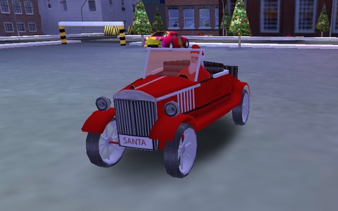 Christmas Santa Car Parking 3D screenshot 2