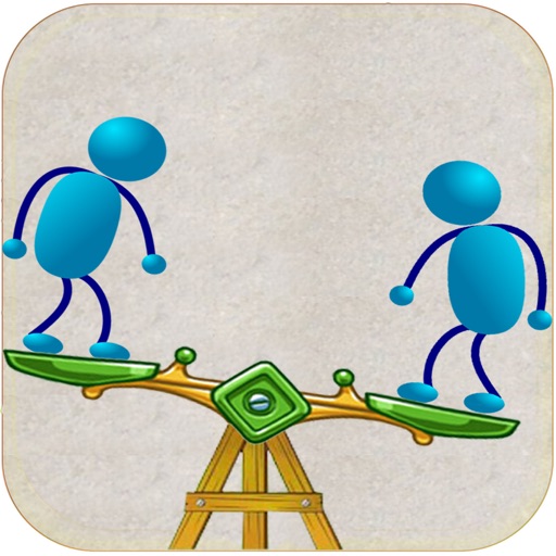 A Stickman See Saw Free Physics Jumping Games