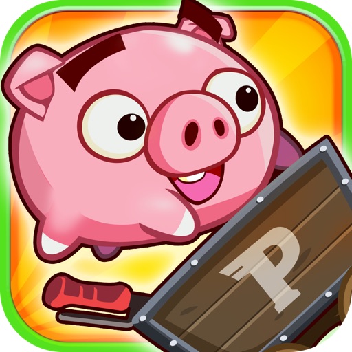 Angry Pigs Racing - Hill Climb Rivals for iPhone icon