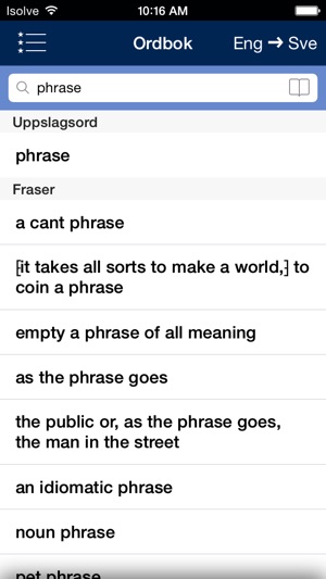 Norstedts engelska ordbok Pro 2.0(圖3)-速報App