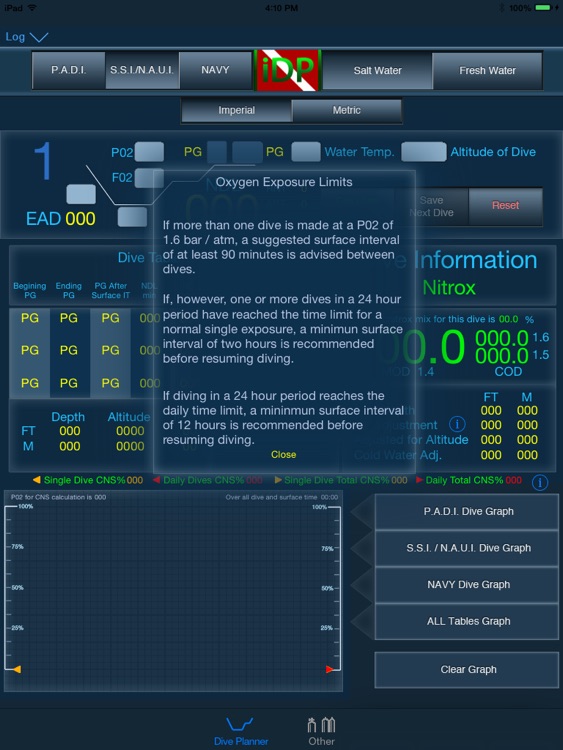 iDive Planner Pro
