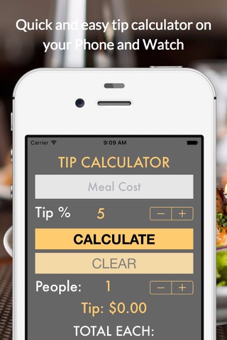 TipCalc quick tip calculator screenshot 2