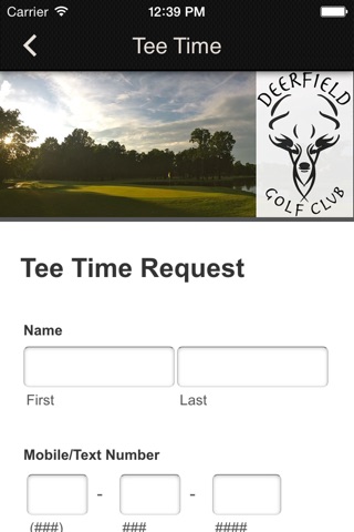 Deerfield Golf Club. screenshot 2