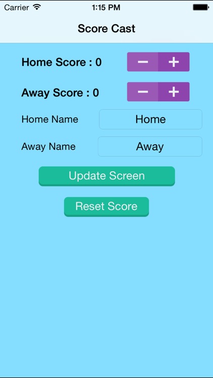Score Cast - Chrome Cast ScoreBoard - Free
