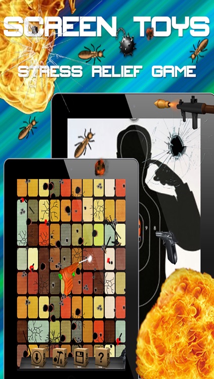 Stress Relief Shooting Game: Smash & Explode Your Screen To Kill The Infestation!