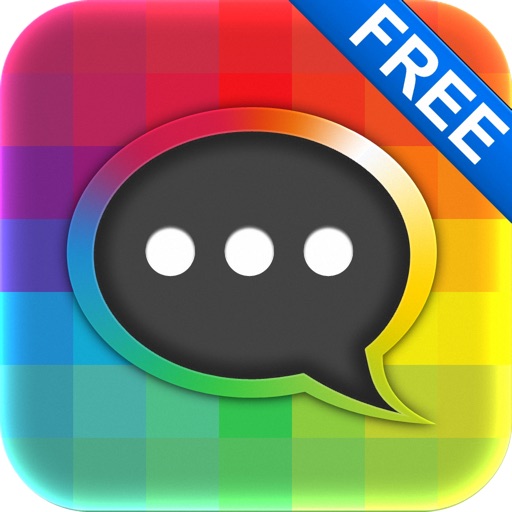 Free Colorful Message With Emoji icon