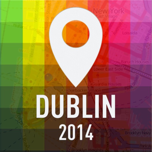 Offline Map Dublin - Guide, Attractions and Transport icon