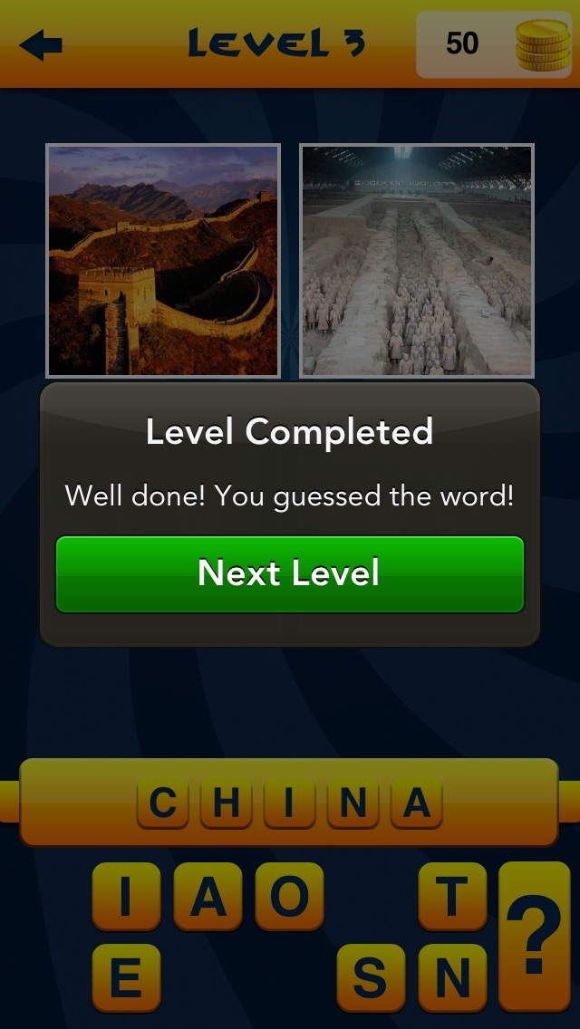 Mega Country Quiz! 4 Pics Word Game 1.30 IOS -