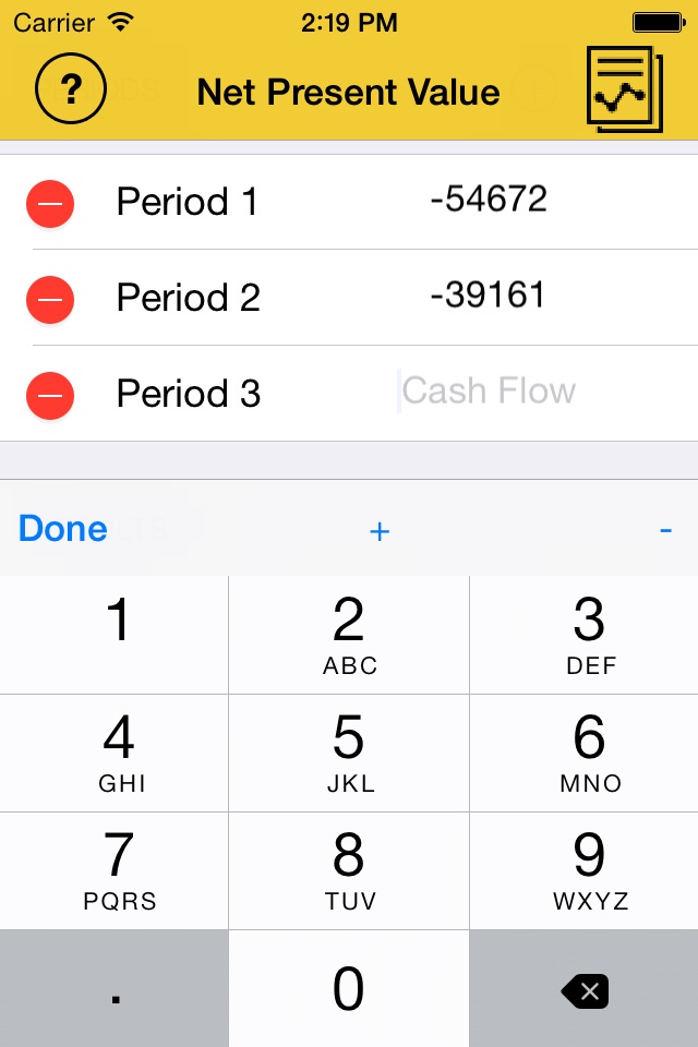NPV Calculator screenshot 3