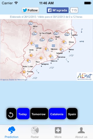 Barcelona's weatherのおすすめ画像1