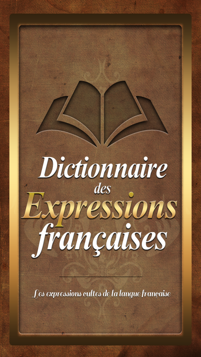 How to cancel & delete Expressions Françaises: le dictionnaire gratuit from iphone & ipad 1