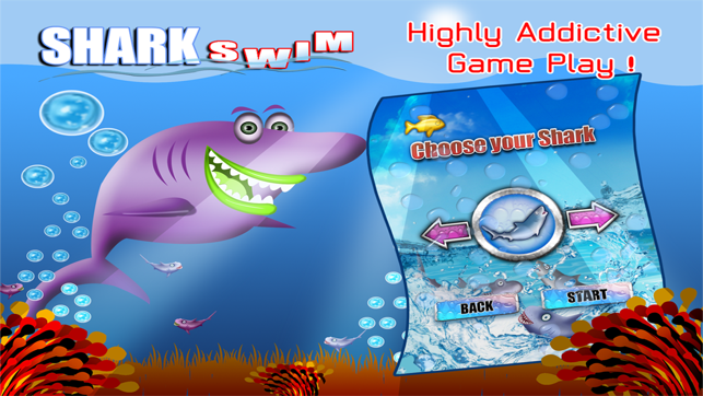 Angry Water Shark Attack FREE: killer fish dash for food(圖2)-速報App