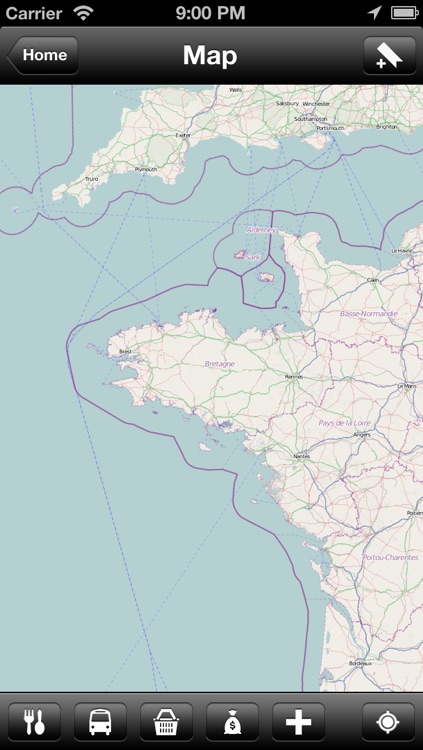 Offline Brittany, France Map - World Offline Maps