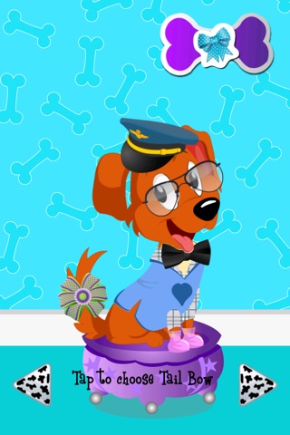 Pretty Puppy Dress Up Salon – Free girls kids pet makeover fashion game screenshot 4