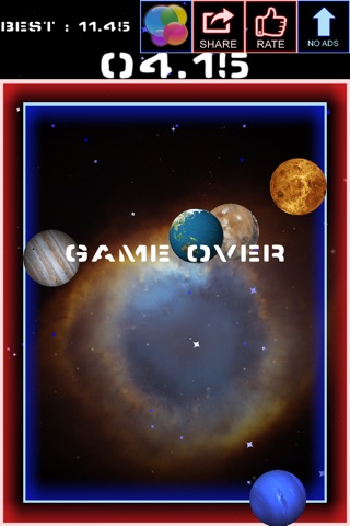 Planet Escape - Free Old School Space Running Survival Game screenshot 2