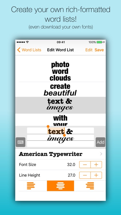 Phoetic - The amazing photo word cloud generator