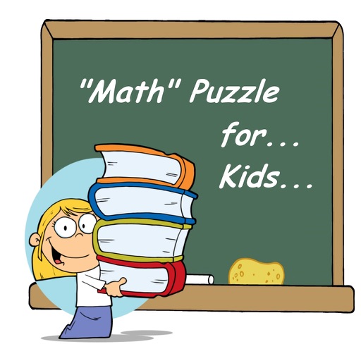 Math Puzzle Game for Kids Icon