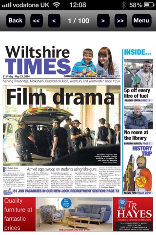 The Wiltshire Times screenshot 2