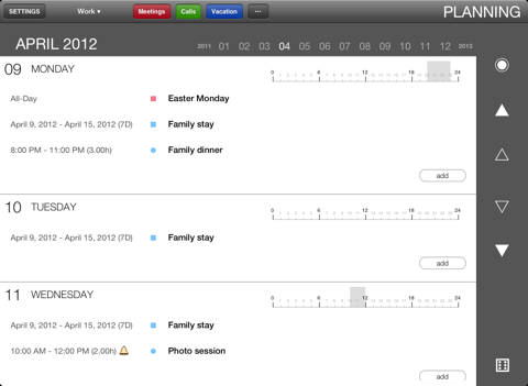 6-Month Planner, Calendars & Groups screenshot 3