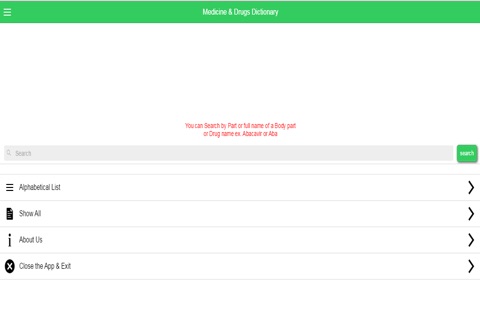 Medical drugs and dictionary screenshot 4