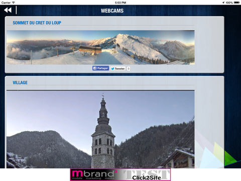 SKI 360 - Guide Hiver 2014 (webcams, météo et neige, forfaits, séjours, location,…) screenshot 2