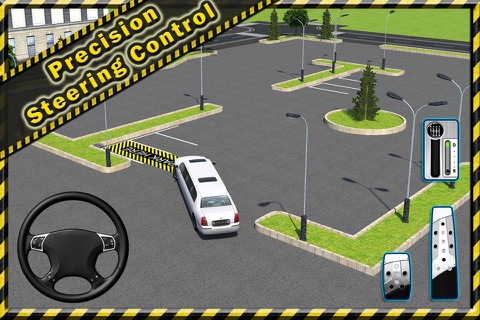 Limousine Parking 3D - Realistic Limo Driving Free Racing Game screenshot 3