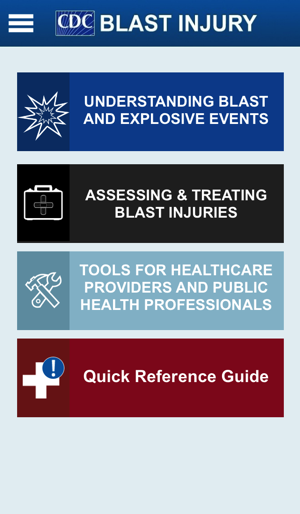 CDC Blast Injury