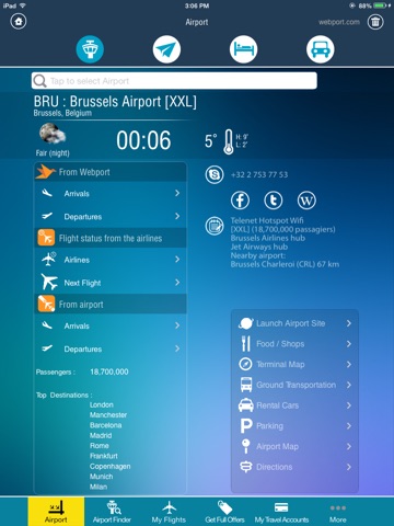 Brussels Airport + Flight Tracker screenshot 2