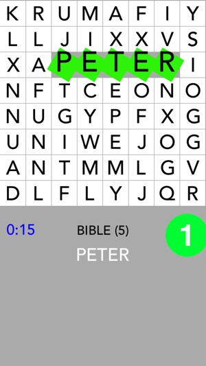 One Word Search - Bible Find(圖2)-速報App