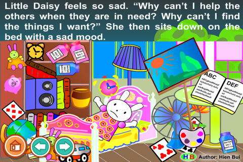 The tidy little rabbit (Untold toddler story from Hien Bui) screenshot 2