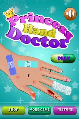 Game screenshot Princess Hand Doctor -free kids games mod apk