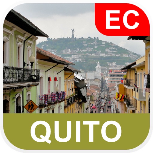 Quito, Ecuador Offline Map - PLACE STARS