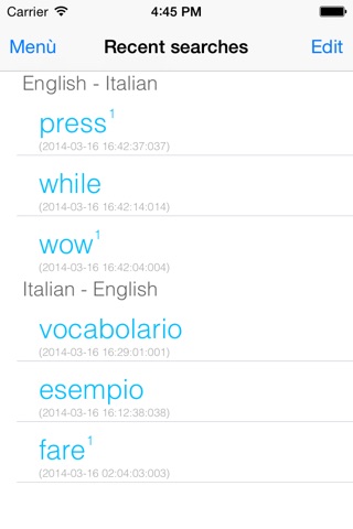 Diz. Italiano-Inglese screenshot 4