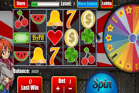 Anime Mega Slots Casino - Lucky 777 Jackpot PLUS Mini Games screenshot 2