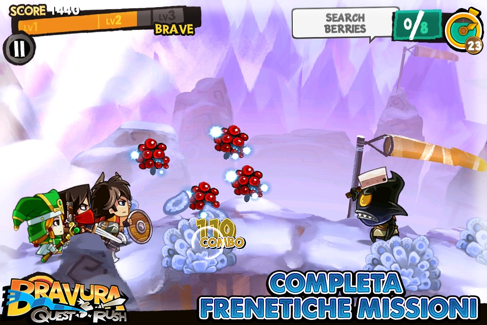 Bravura - Quest Rush Lite screenshot 2