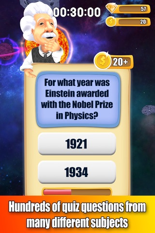 Einstein™ Quiz Runner Free screenshot 2
