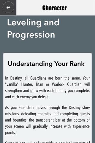 Guide for Destiny The Taken King : Character,Mission & Weapons screenshot 3