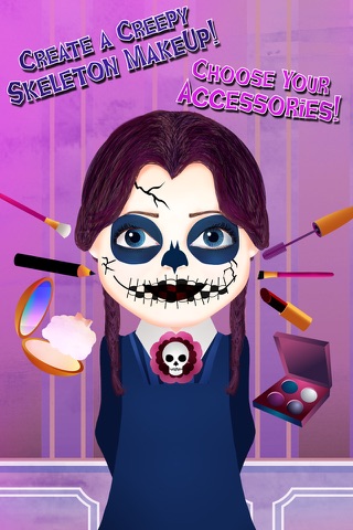 Funny Halloween Party - Dress Up, Makeup, Pumpkin and Candies screenshot 2