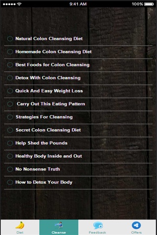 Colon Cleanse Diet - Best Foods for Colon Cleansing screenshot 3