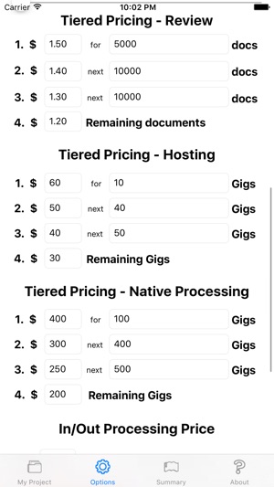 E-Discovery Project Calculator(圖3)-速報App