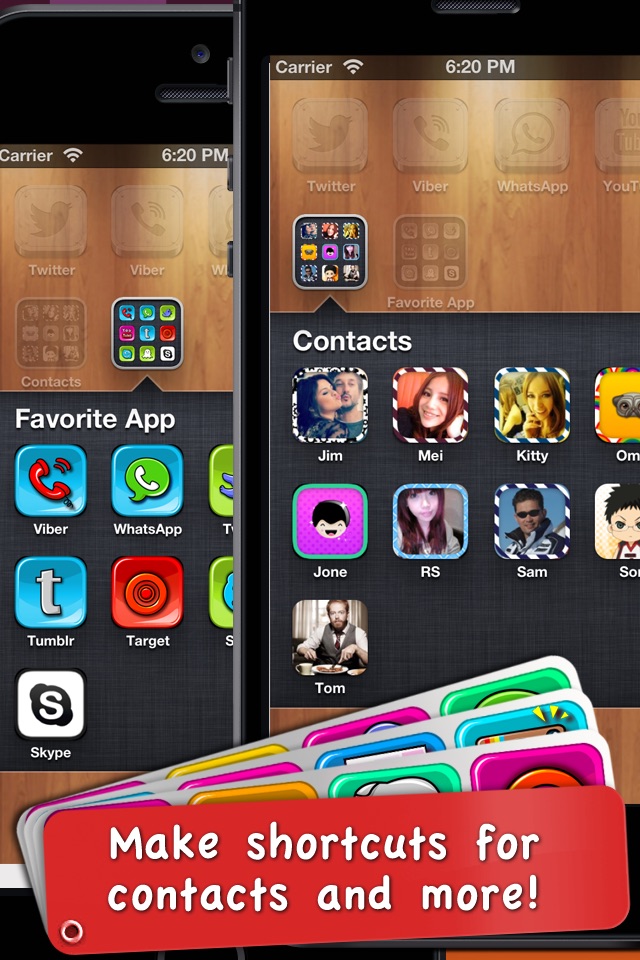 App Icon Skins - Shortcut for your app on home screen screenshot 2