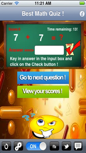 Best Math Quiz - Super Addictive FREE Math Game (Addition)(圖2)-速報App