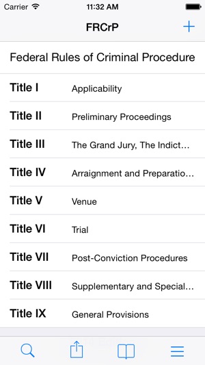 Federal Rules of Criminal Procedure (FRC