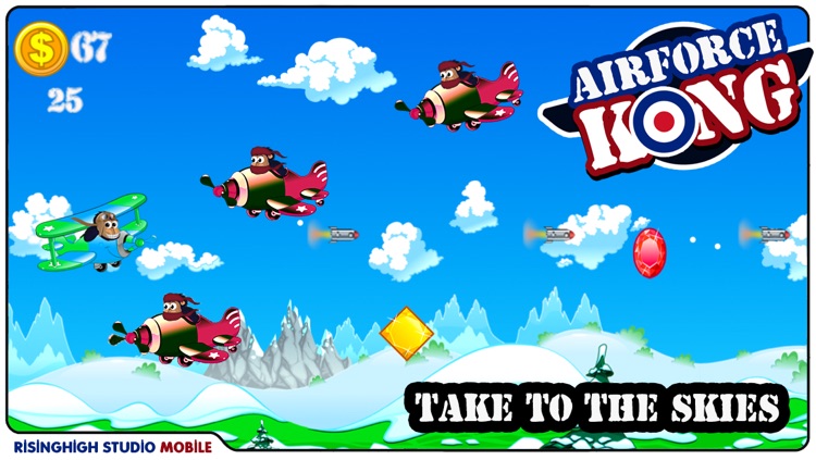 Air Force Kong Vs the Sky Plane Battle Squadrons