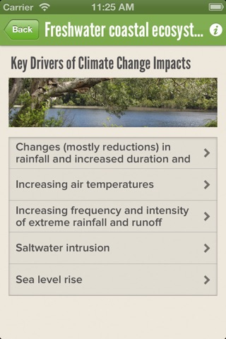 CERCCS - A guide to climate change and adaptation in Australia's coastal zone screenshot 2