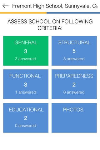 UNISDR School Safety Assessment screenshot 4