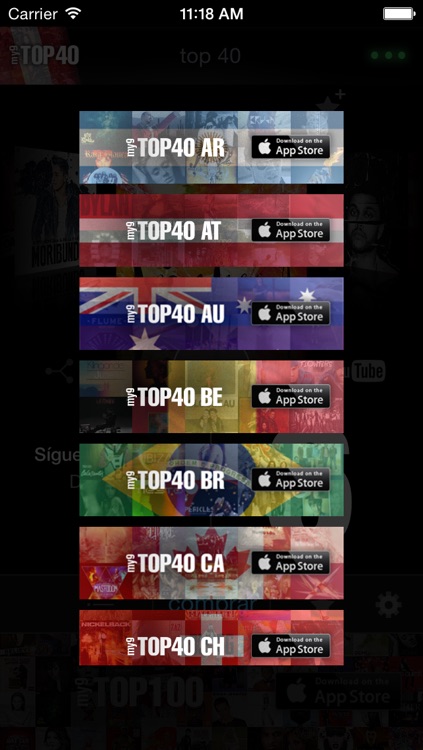 my9 Top 40 : PE listas musicales screenshot-3